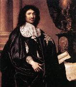 LEFEBVRE, Claude Portrait of Jean-Baptiste Colbert sg oil painting picture wholesale